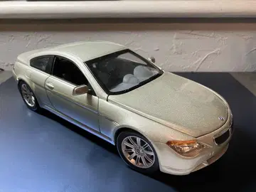 BMW 645Ci 미니카 실버 골드 1/18