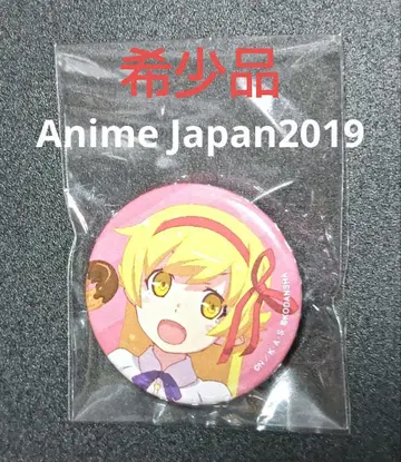 오시노 시노부 캔뱃지 AnimeJapan 2019 모노가타리 시리즈 레어