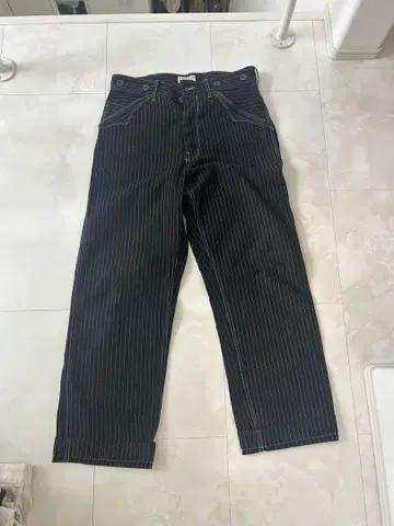 Schott 히코리 데님 블랙 32 빈티지 아메카지