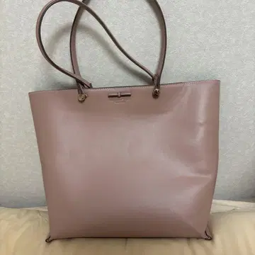 핑크 토트백 합성 피혁