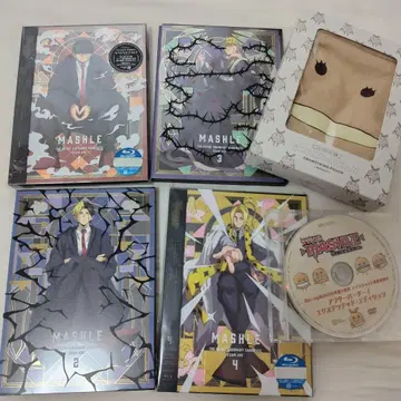 MASHLE 매쉬르 2기 블루레이 전권 특전 CD 포함