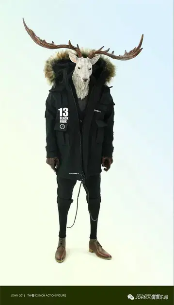 Black13park 화이트 사슴 threea 핫토이즈 1/6 피규어