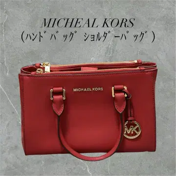 MICHAEL KORS 레드 핸드백 겸 숄더백