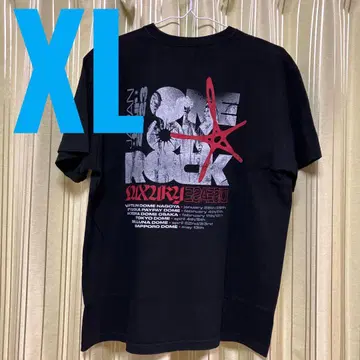 ONE OK ROCK 티셔츠 2023 블랙 XL 사이즈
