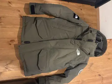 The North Face 다운 자켓 올리브 그린