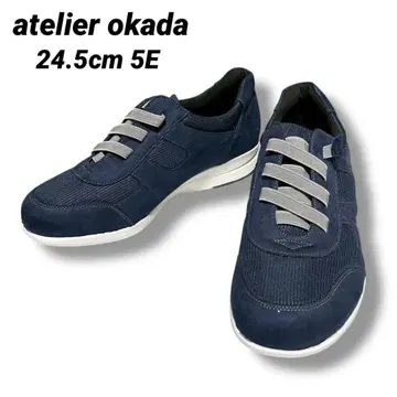 미사용급 atelier okada 컴포트 스니커즈 24.5 5E