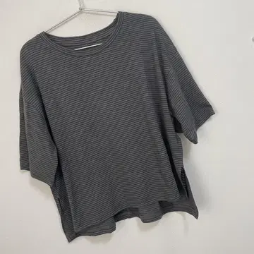 차오패닉 티피 시어 보더 배색 스티치 반팔 TEE