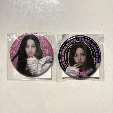 aespa 카리나 랜덤 토이 캔 배지 2종