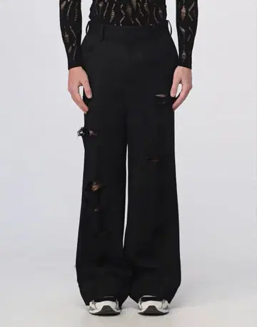 doublet 23SS DESTROYED WIDE TROUSERS