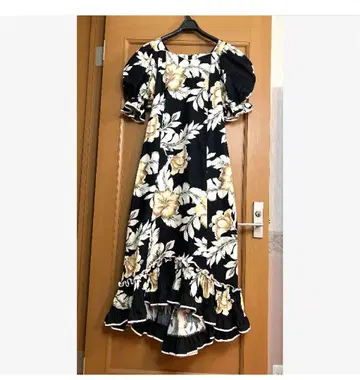 하와이 제 로얄 크리에이션즈 무무 롱 원피스 꽃무늬 하와이