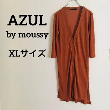 AZUL bymoussy 아줄바이마우지 롱 가디건 [XL] 7부 소매