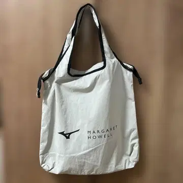 [ 새상품 ] 마가렛호웰 미즈노 콜라보 토트백 베이지 그레이지