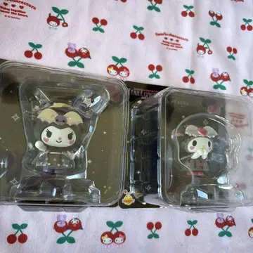 산리오 할로윈 복권 피규어 2종 세트 마이멜로디 쿠로미