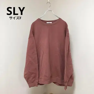 [ SLY/스라이 ] 트레이닝복 오버 사이즈 무지 맨투맨 4XL SW