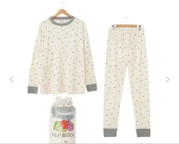 FRUIT OF THE LOOM 하트 무늬 룸웨어 M 사이즈