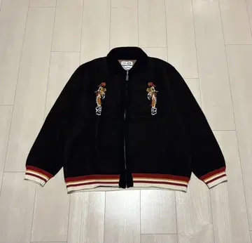 DAIRIKU x TTT_MSW Ska Zip Up Knit Polo L