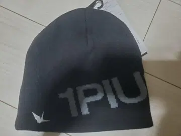 1PIU1UGUALES3 니트 모자 스노우보드용 블랙
