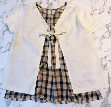 DAKS 상의 T셔츠 블라우스 반팔 38