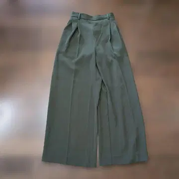 디스코트 욕심쟁이 2턱 와이드 팬츠