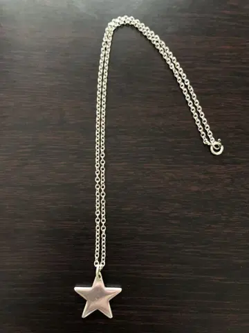 vintage925silver 별 모티브 목걸이