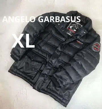 ANGELO GARBASUS 다운 자켓 블랙 XL 사이즈