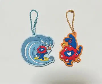 먀쿠먀쿠 통통 러버 마스코트 키링