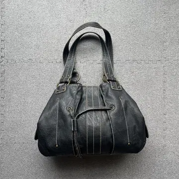 00s archive city leather shoulderbag y2k