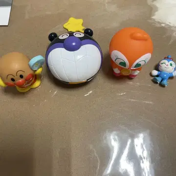 호빵맨 피규어 세트 세균맨 짤랑이 자무라이