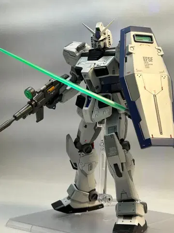RX-78-2 건담 ver.ka 전체 페인팅, 완성품