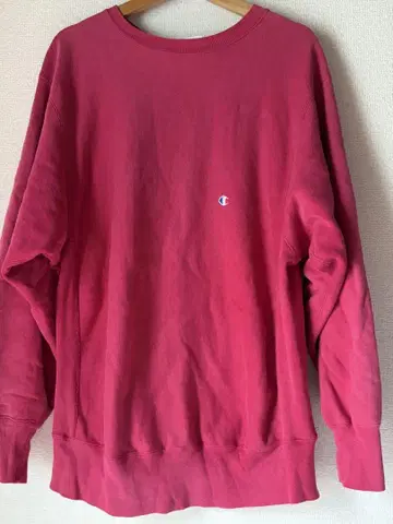 Champion Reverse Weave 트레이닝복 XL 핑크 USA
