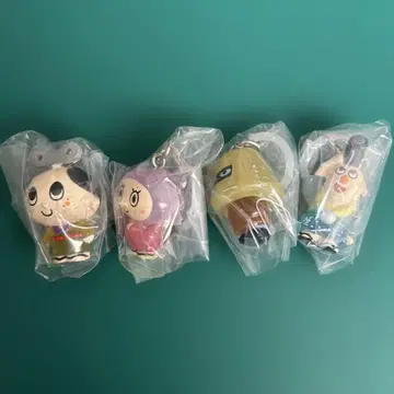 메지루시 꼬마 마법사 코토짱 애니메이션 캐릭터 키링 4개 세트