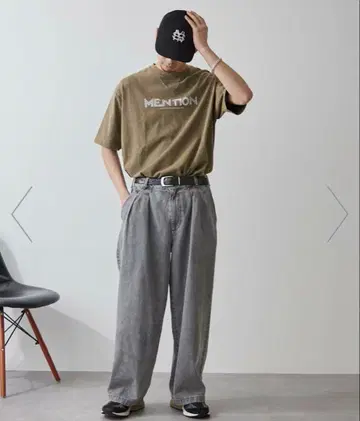 접촉 냉감 2 데님 와이드 슬랙스 CIAOPANIC TYPE