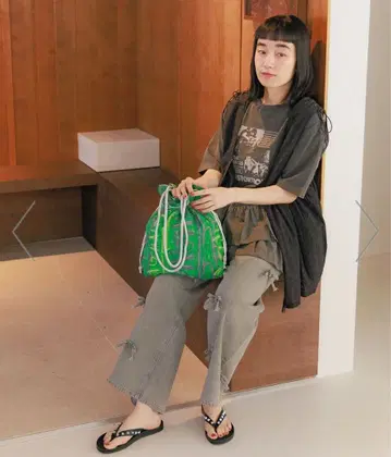 니코앤드 2way 걸리시 베스트 니코앤드 블랙