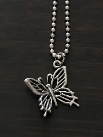 vintage925silver 버터플라이 목걸이