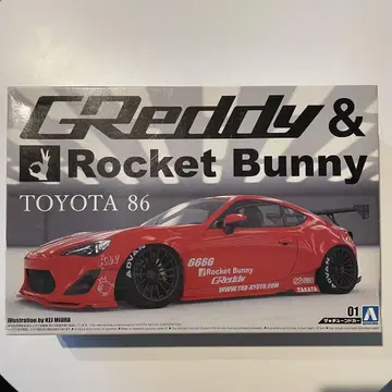 미개봉 아오시마 GReddy & Rocket Bunny TOYOTA 86