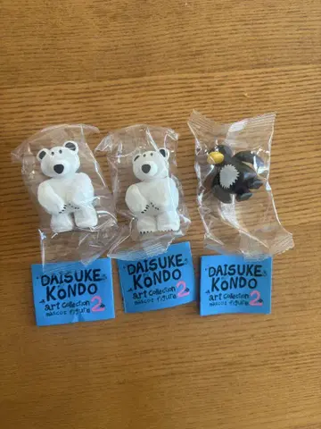 DAISUKE KONDO 아트 컬렉션 피규어 3체 세트