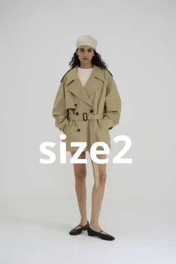 CLANE OVER SHORT TRENCH COAT