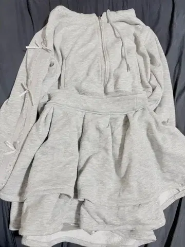 미셸 마카롱 셋업 후드티