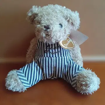 타리즈 커피 Bearful 봉제 인형 오버롤 새상품 미사용