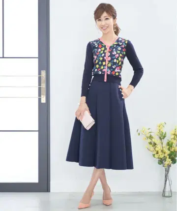 펄 데코레이션 본딩 스커트 Prima Scherrer