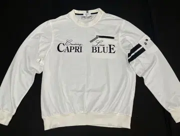 Capri Blue 빈티지 트레이닝복 화이트