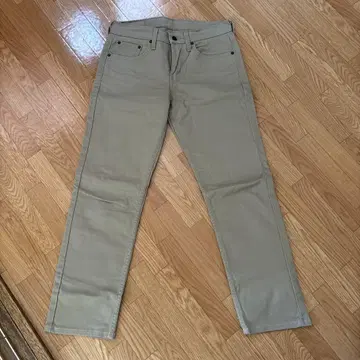 Levi's 511 스트레이트 데님 W28 L32 베이지