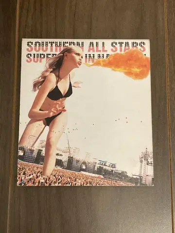 서던 올스타즈 나기사엔 라이브 DVD 디스크 케이스만