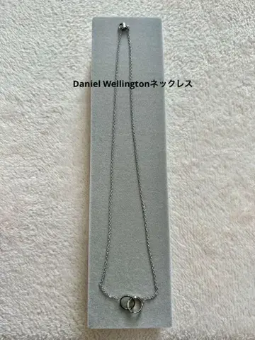 다니엘 웰링턴 목걸이 실버