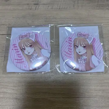 그 비스크 돌은 사랑을 한다 온라인 복권 D상 캔뱃지 핑크 체크