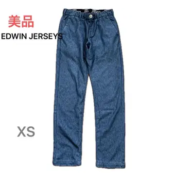 새상품급 EDWIN JERSEYS XS 스트레치 조거 팬츠 맨투맨