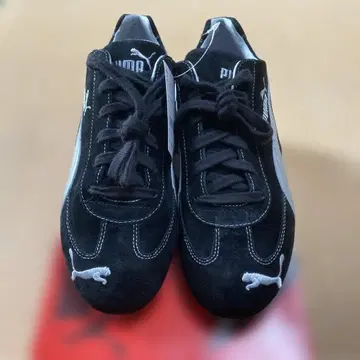 PUMA 스피드캣P 블랙/실버 28cm