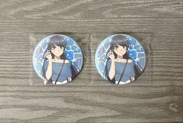 청춘 돼지는 사쿠라지마 마이 캔뱃지 x 2