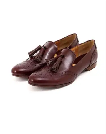chausser 쇼세 윙 태슬 로퍼