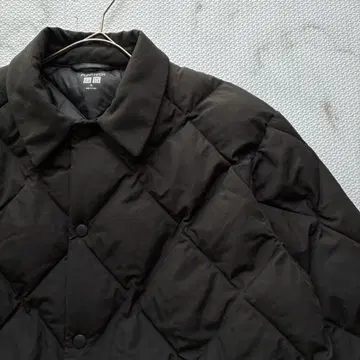 새상품급 유니클로 UNIQLO 퍼프 테크 퀼팅 자켓 블랙 XL